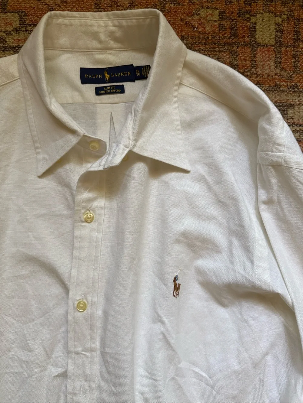 Ralph Lauren Classic Oversized Button Up White
